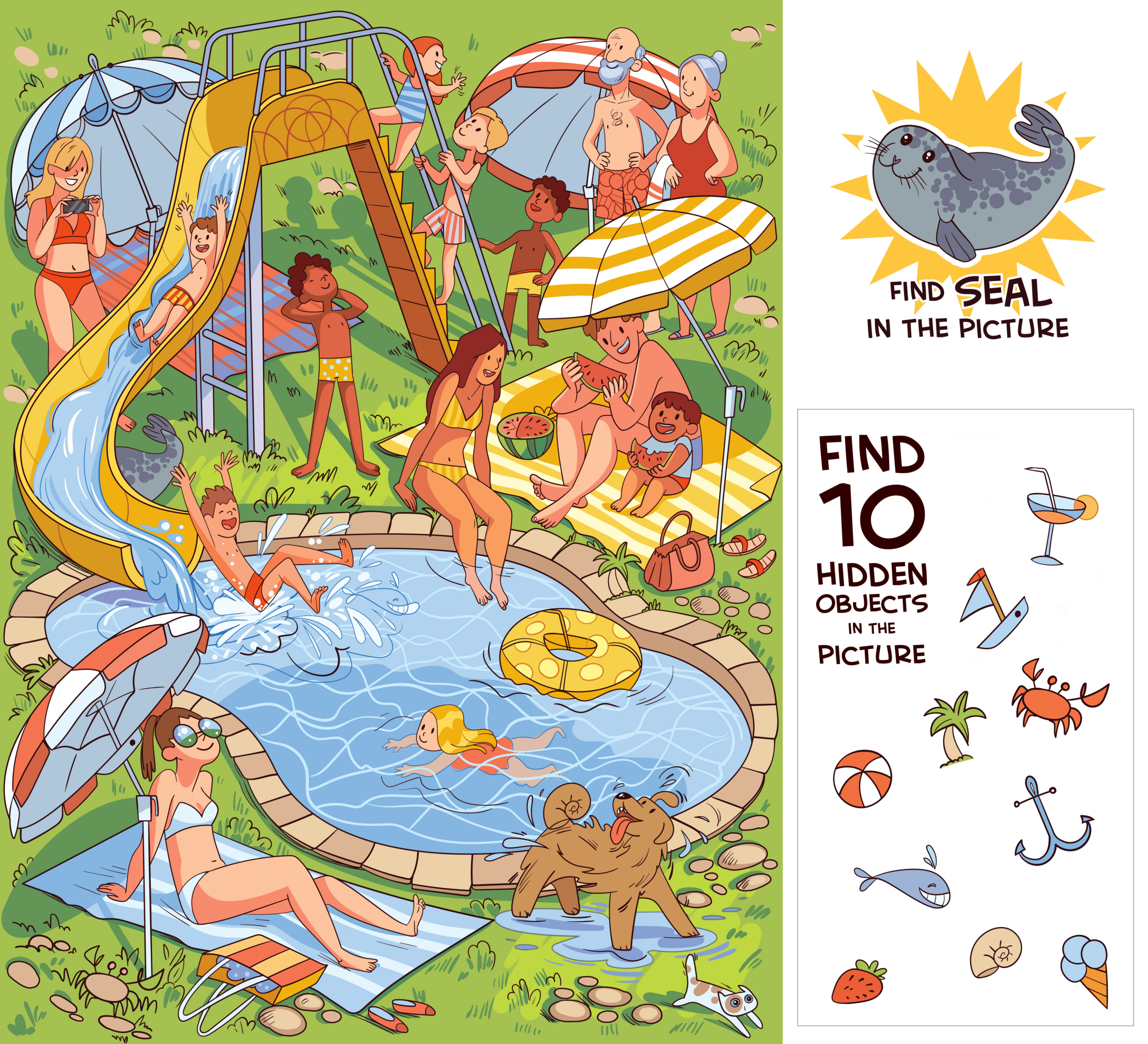 Hidden Objects - Puzzle Prime with regard to Free Printable Hidden Pictures For Adults With Answers
