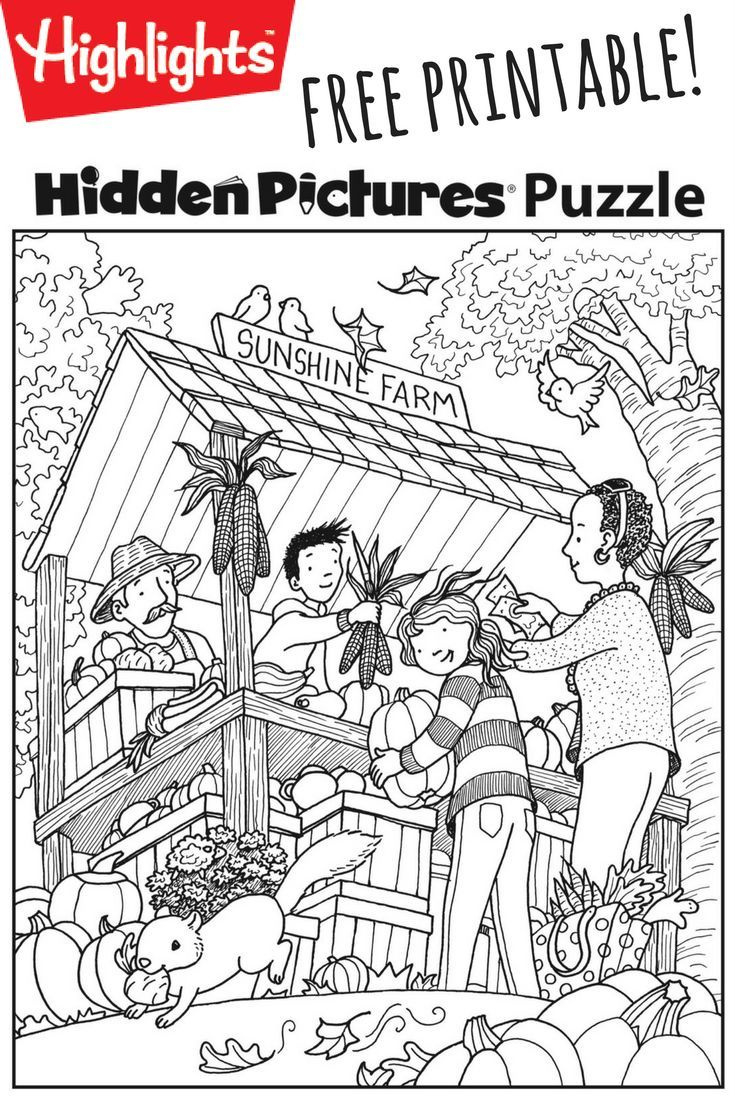Highlights In The Classroom 01D regarding Free Printable Highlights Hidden Picture Puzzles