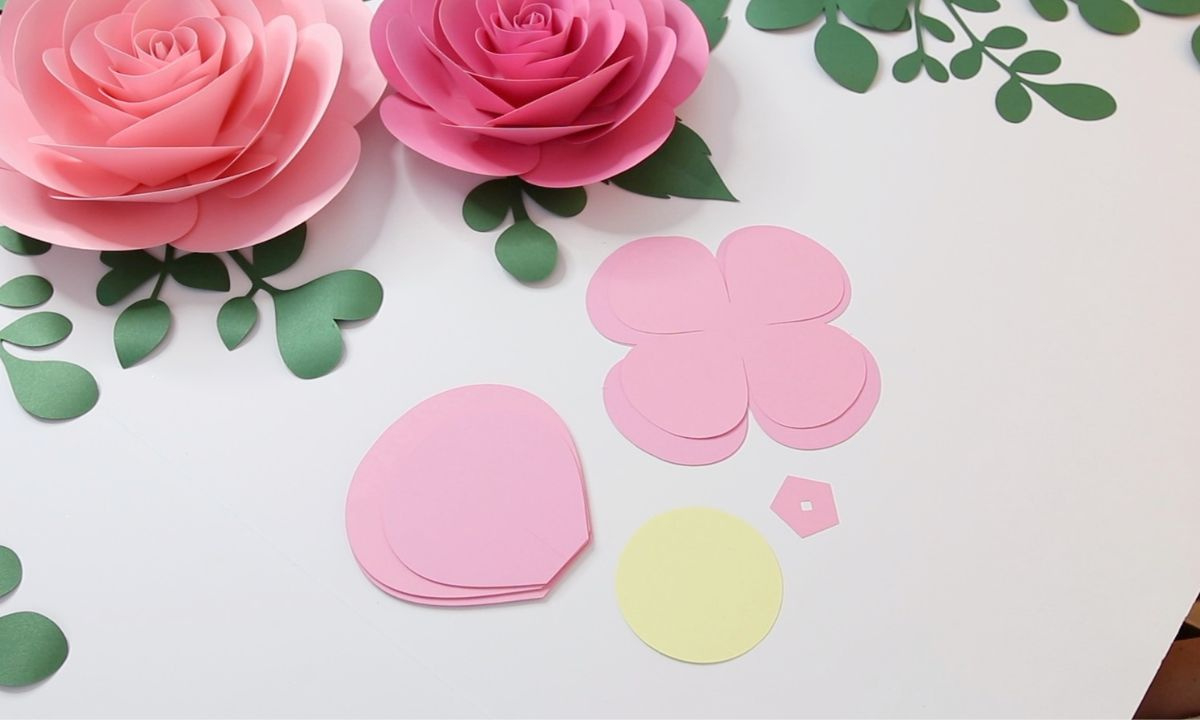 How To Make Big Paper Roses Stepstep (+ Free Template with regard to Free Printable Rose Templates
