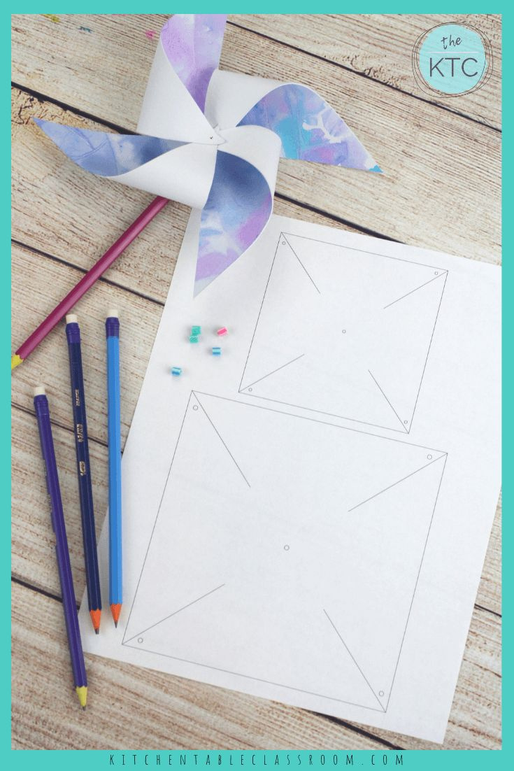 How To Make Pinwheels-With Free Printable Template - The Kitchen throughout Free Printable Pinwheel Pattern