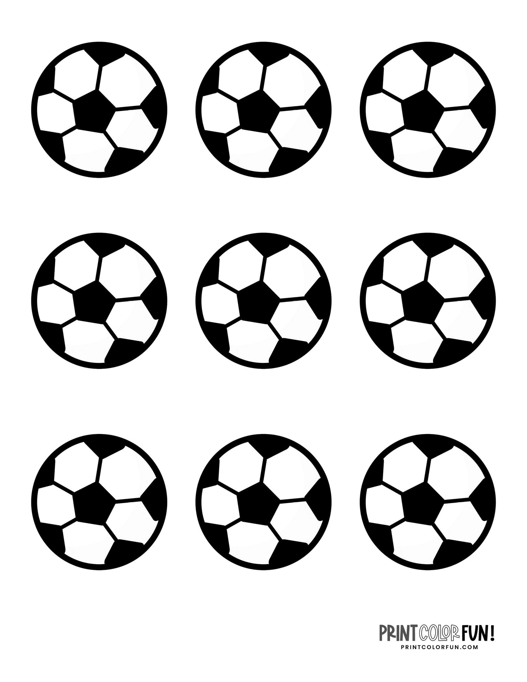 How To Shoot A Soccer Ball For Kids &amp;amp; Beginners with regard to Free Printable Soccer Ball Stencil