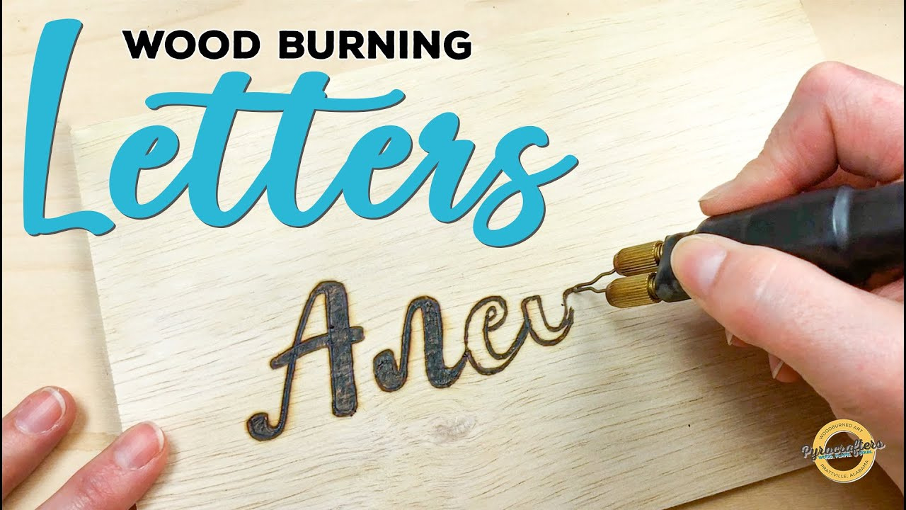 How To Wood Burn Letters | Templates And Freehand with regard to Free Printable Wood Burning Letters