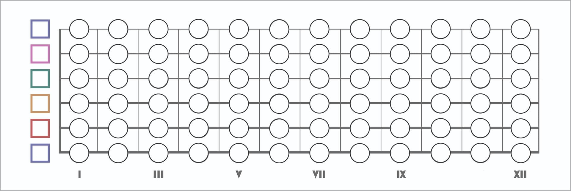 i made an empty fretboard diagram to practice notes on fretboard inside free printable guitar fretboard chart I Made An Empty Fretboard Diagram To Practice Notes On Fretboard inside Free Printable Guitar Fretboard Chart
