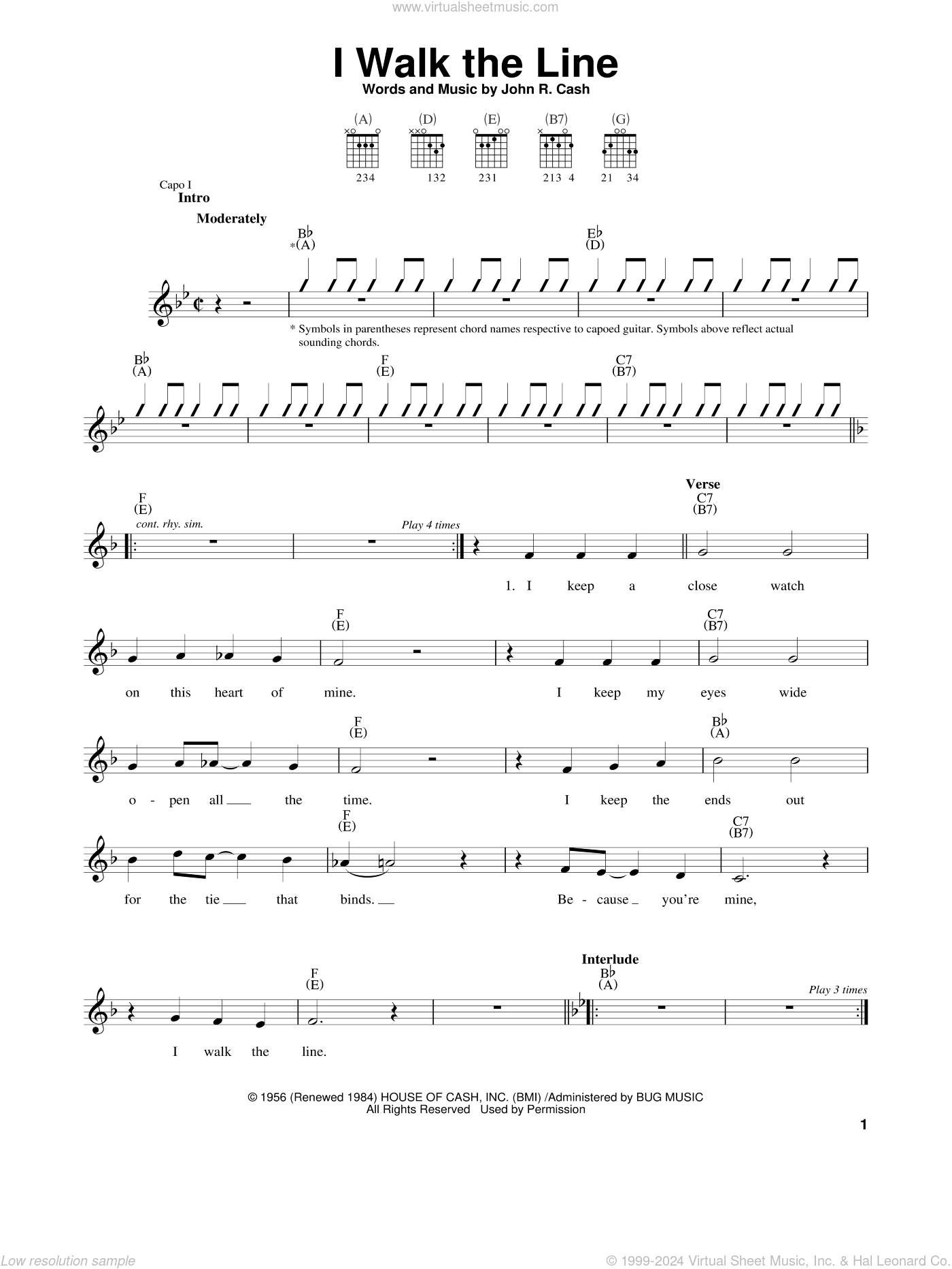 i walk the line sheet music for guitar solo chords v2 with regard to free printable country guitar sheet music I Walk The Line Sheet Music For Guitar Solo (Chords) V2 with regard to Free Printable Country Guitar Sheet Music