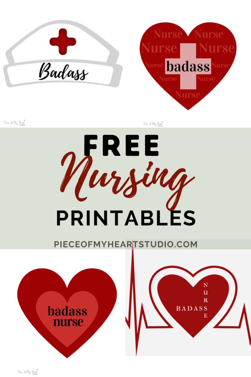 International Nurses Week - Piece Of My Heart Studio pertaining to Free Nurses Week Printables