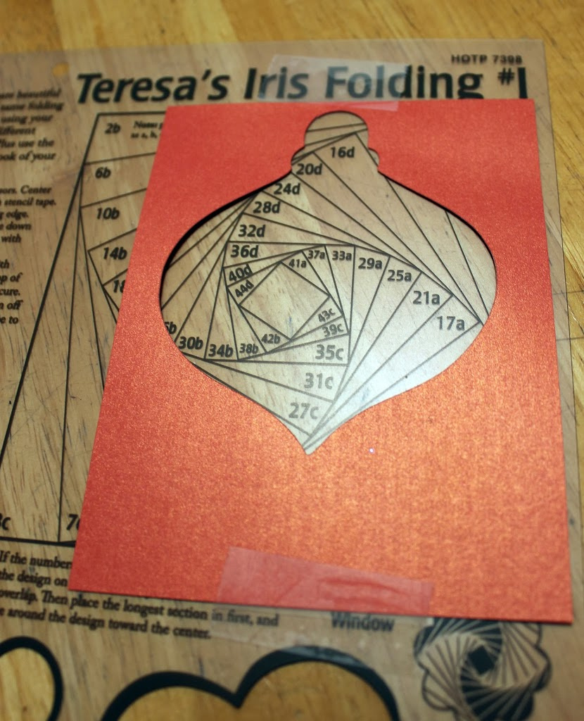 Iris Folding Card Tutorial — Craft-E-Corner with regard to Iris Folding Templates Printable Free