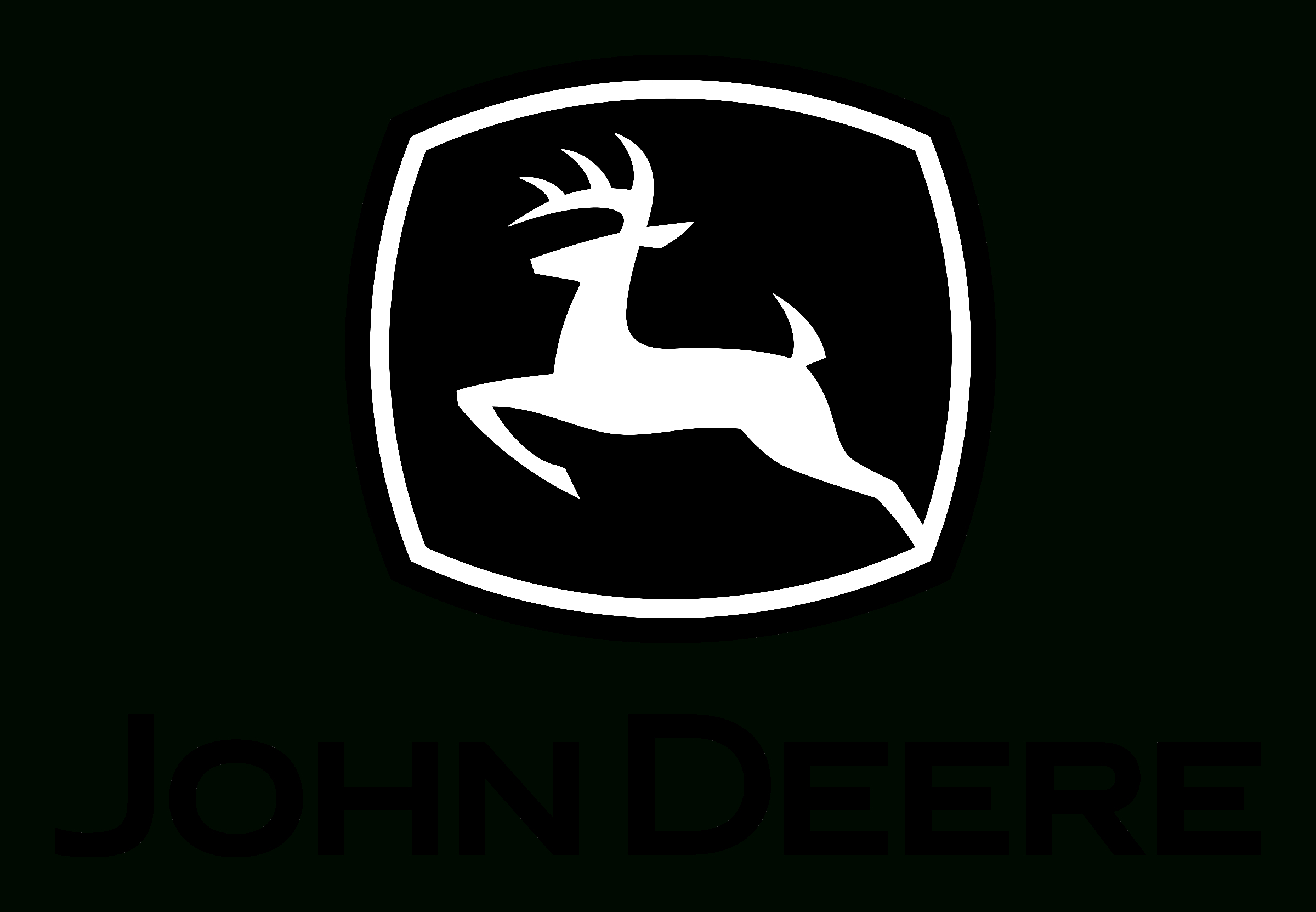 John Deere Logo Png Transparent &amp;amp; Svg Vector - Freebie Supply intended for Free Printable John Deere Logos