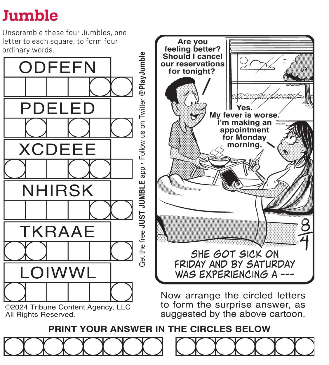Jumble - Puzzles with Free Printable Jumble Puzzles For Adults
