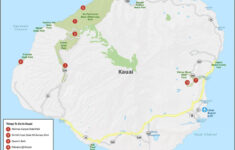 Kauai Island Map, Hawaii – Gis Geography with regard to Free Printable Map Of Kauai