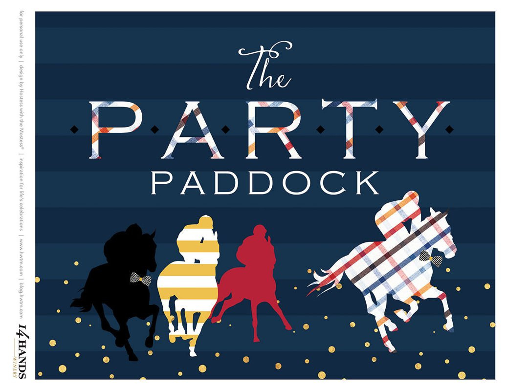 Kentucky Derby® Party Printables – Derby Style // Hostess With The within Kentucky Derby Printables Free