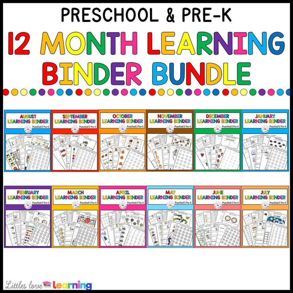 Kindergarten &amp;amp; Preschool Circle Time Printables (No Prep) with Free Circle Time Printables
