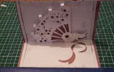 Kirigami Pop Up Hand Fan | Free Template (Paper Craft)! regarding Free Kirigami Card Templates