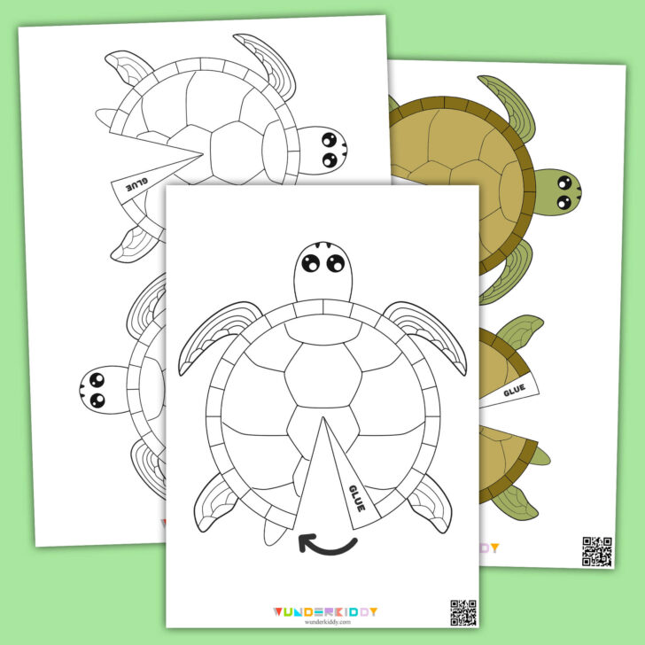 Free Printable Sea Turtle Template