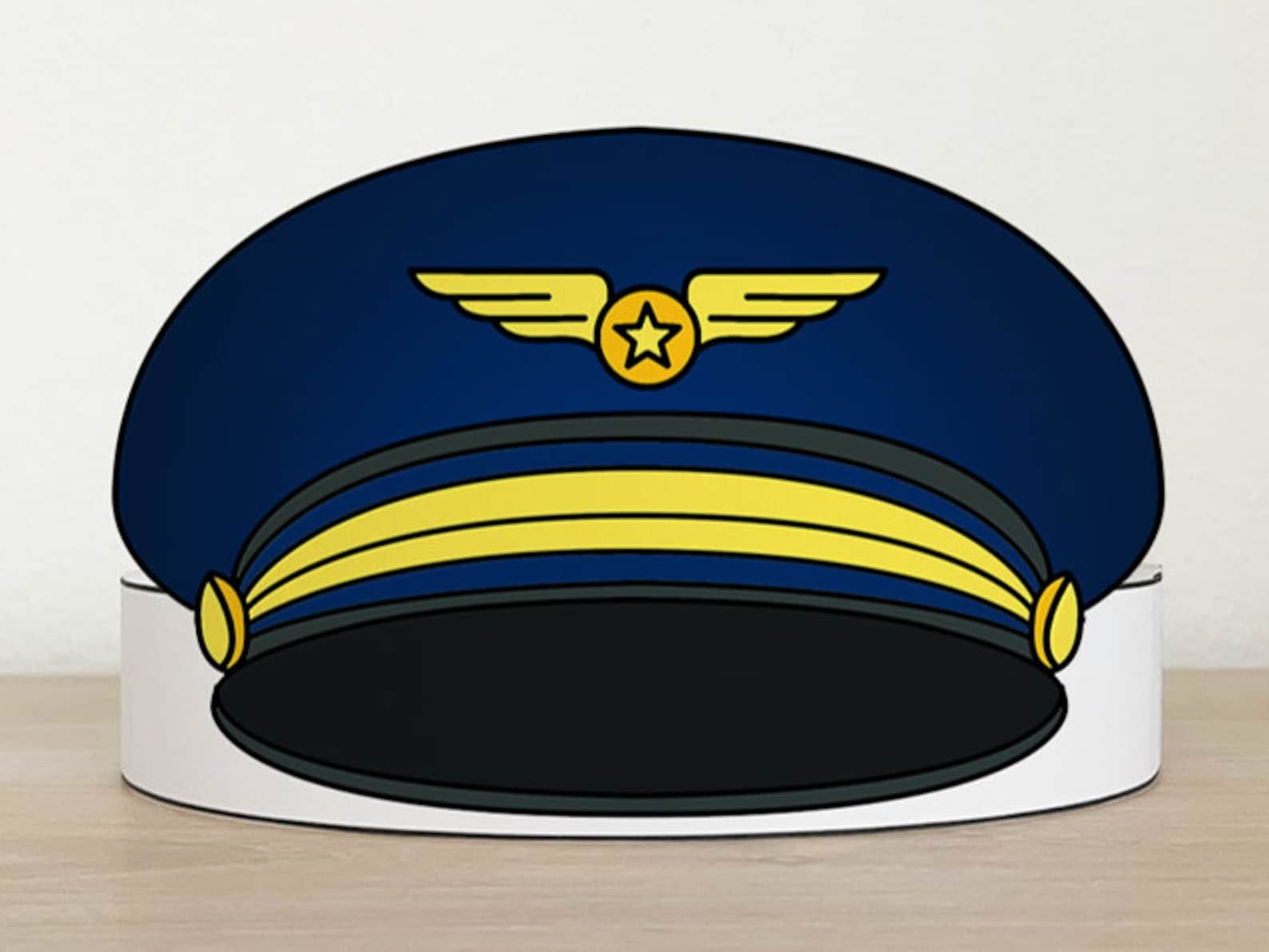 Kostüm Pinterest&amp;#039;Te pertaining to Free Pilot Hat Printable