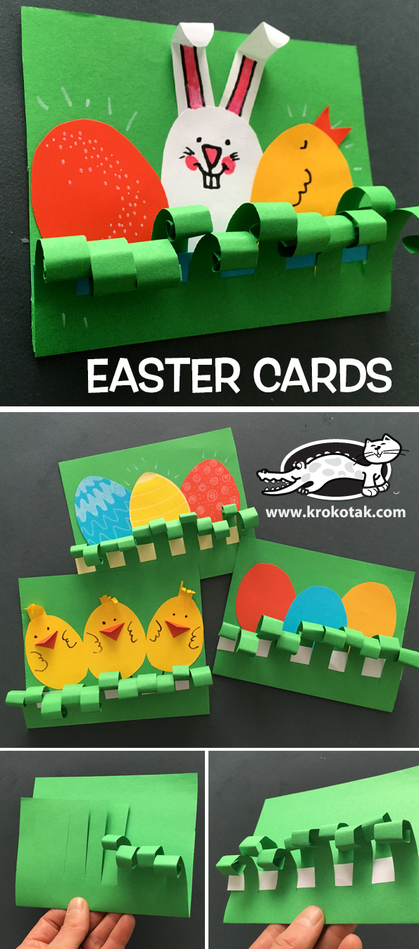 Krokotak | Easter Cards intended for Free Printable Easter Crafts Krokotak
