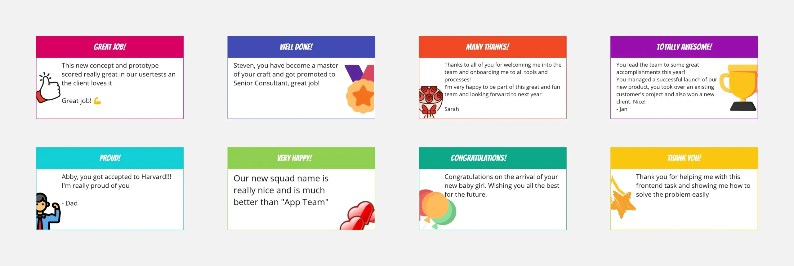 kudo cards template miroverse regarding free kudos template scaled Kudo Cards Template | Miroverse regarding Free Kudos Template