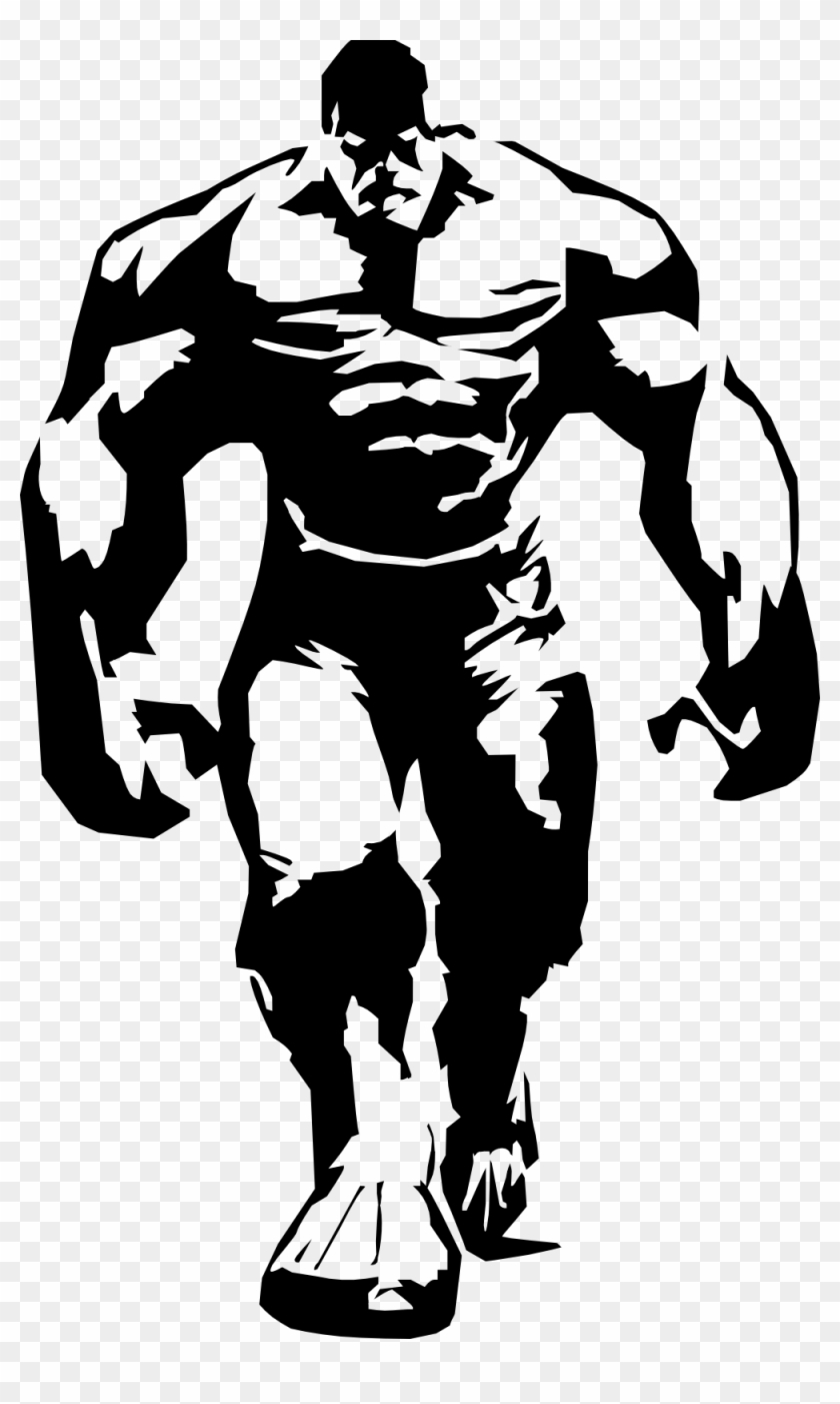 Layered Stencil Templates - Hulk Stencil - Free Transparent Png regarding Free Multi Layer Stencil Templates