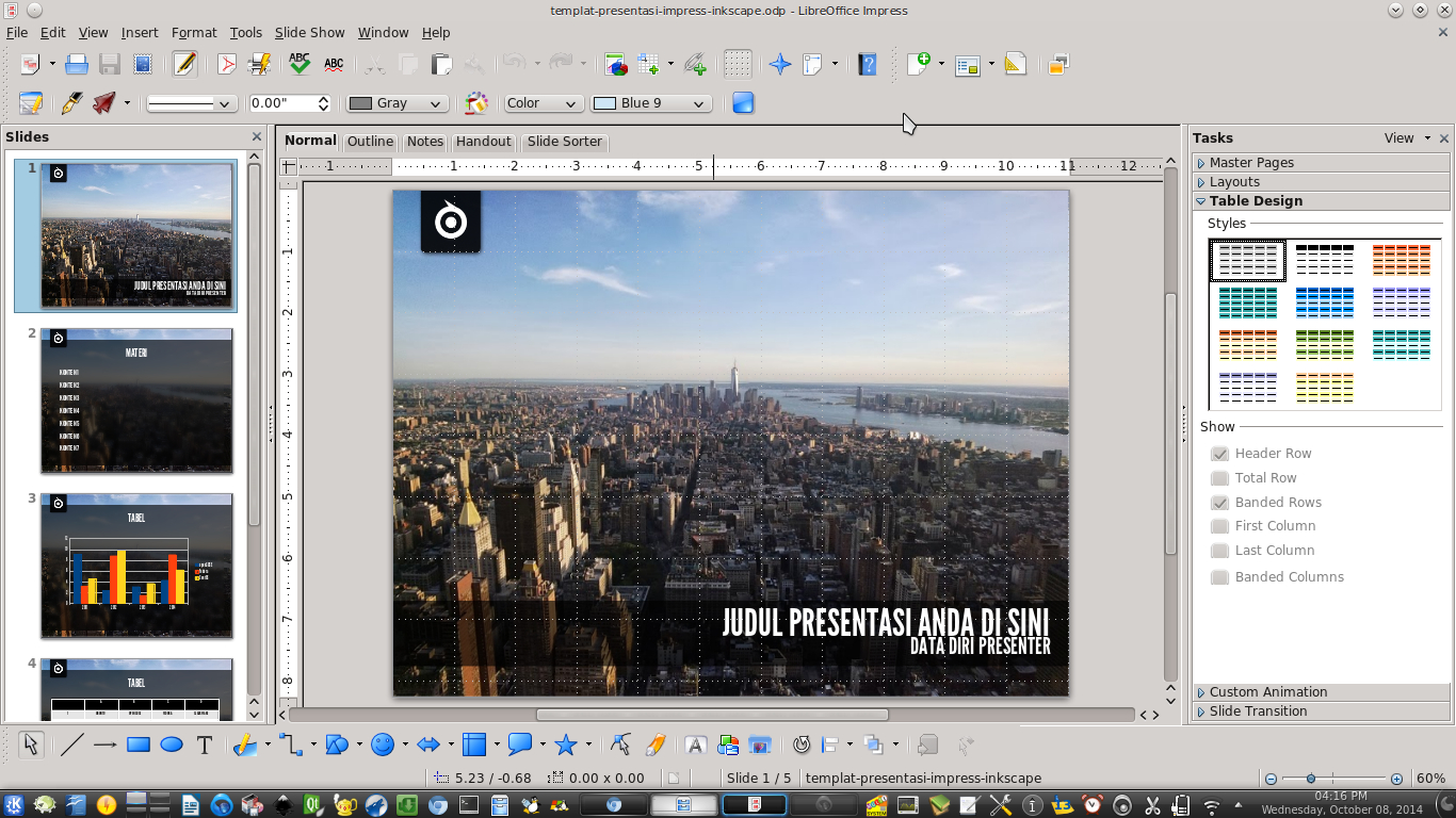 Libreoffice Impress Presentation Templateademalsasa On Deviantart for Libreoffice Presentation Templates Free Download