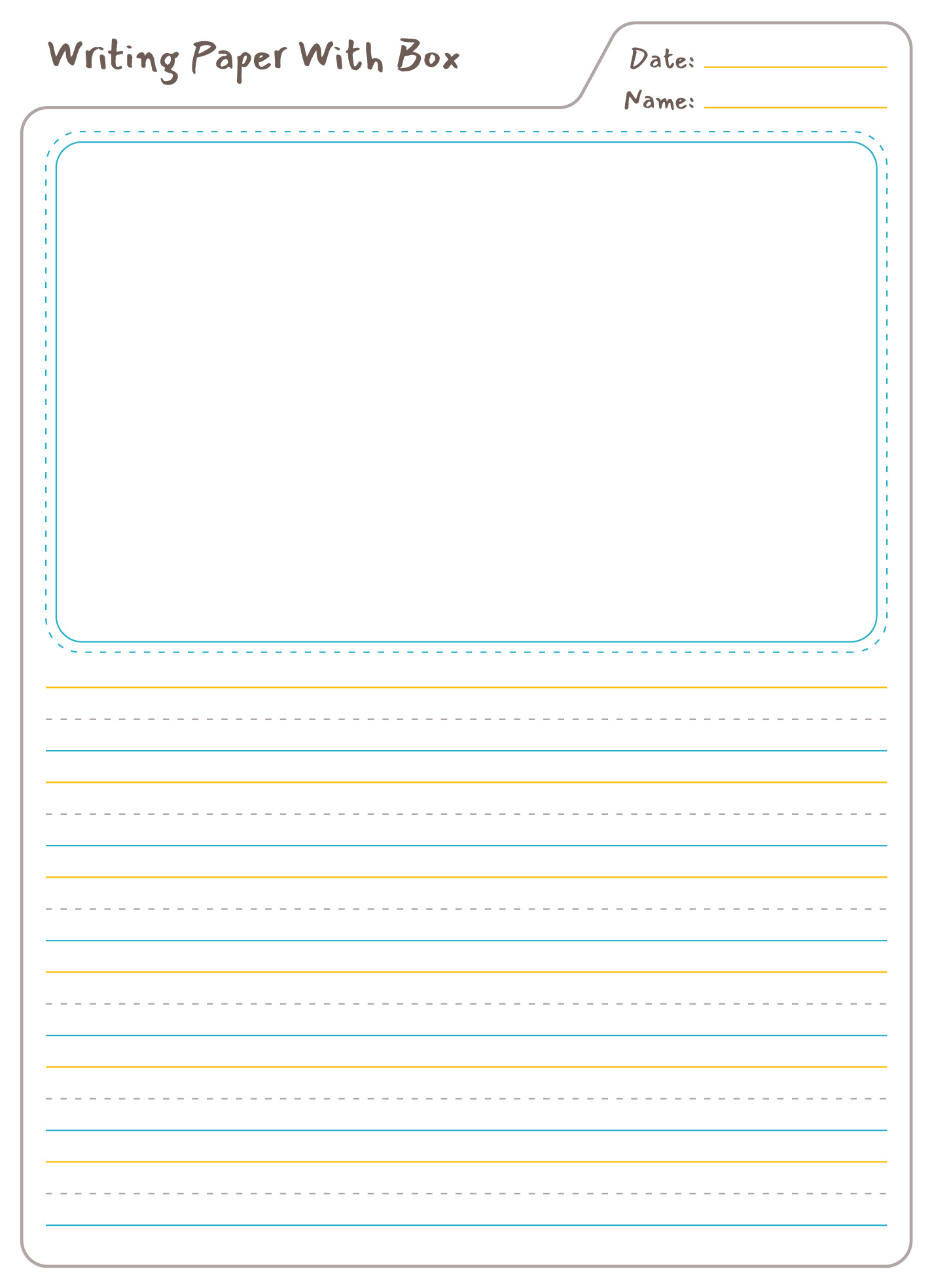 lined paper with picture box free google docs template gdoc io within free printable lined paper with picture Lined Paper With Picture Box Free Google Docs Template - Gdoc.io within Free Printable Lined Paper with Picture Box