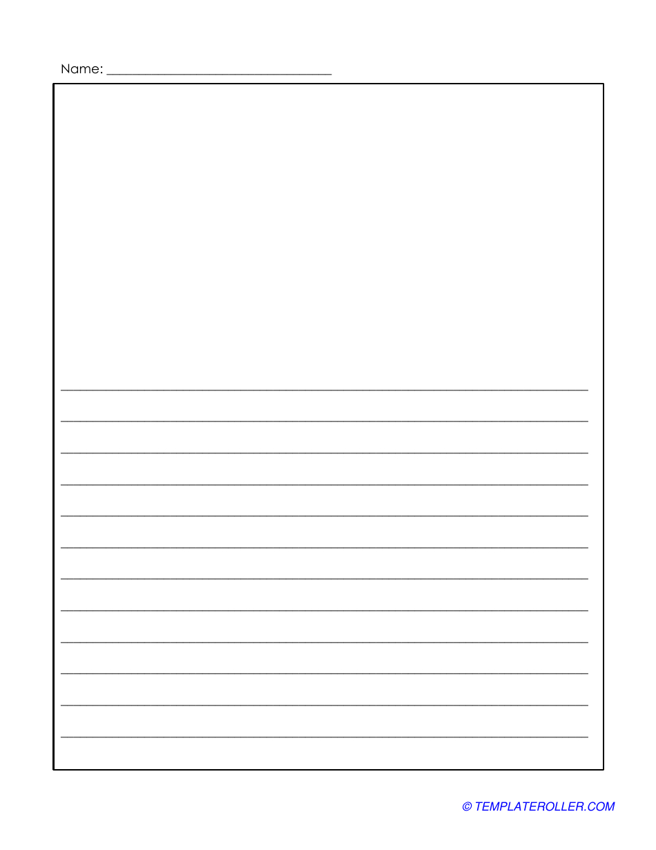 lined writing paper template with picture box download printable for free printable lined paper with picture Lined Writing Paper Template With Picture Box Download Printable for Free Printable Lined Paper with Picture Box