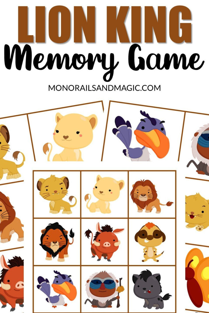 Free Printable Lion King Images