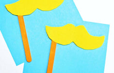 Lorax Mustache Craft: How To Make And Free Template- Rock Your regarding Free Mustache Template