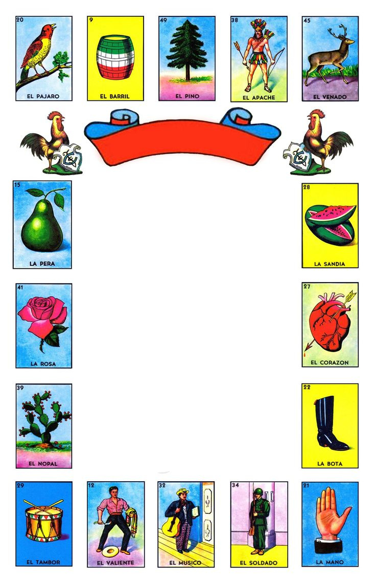 Loteria Any Occasion Master Blank Template (4&amp;quot;X6&amp;quot;) Older throughout Free Loteria Printable