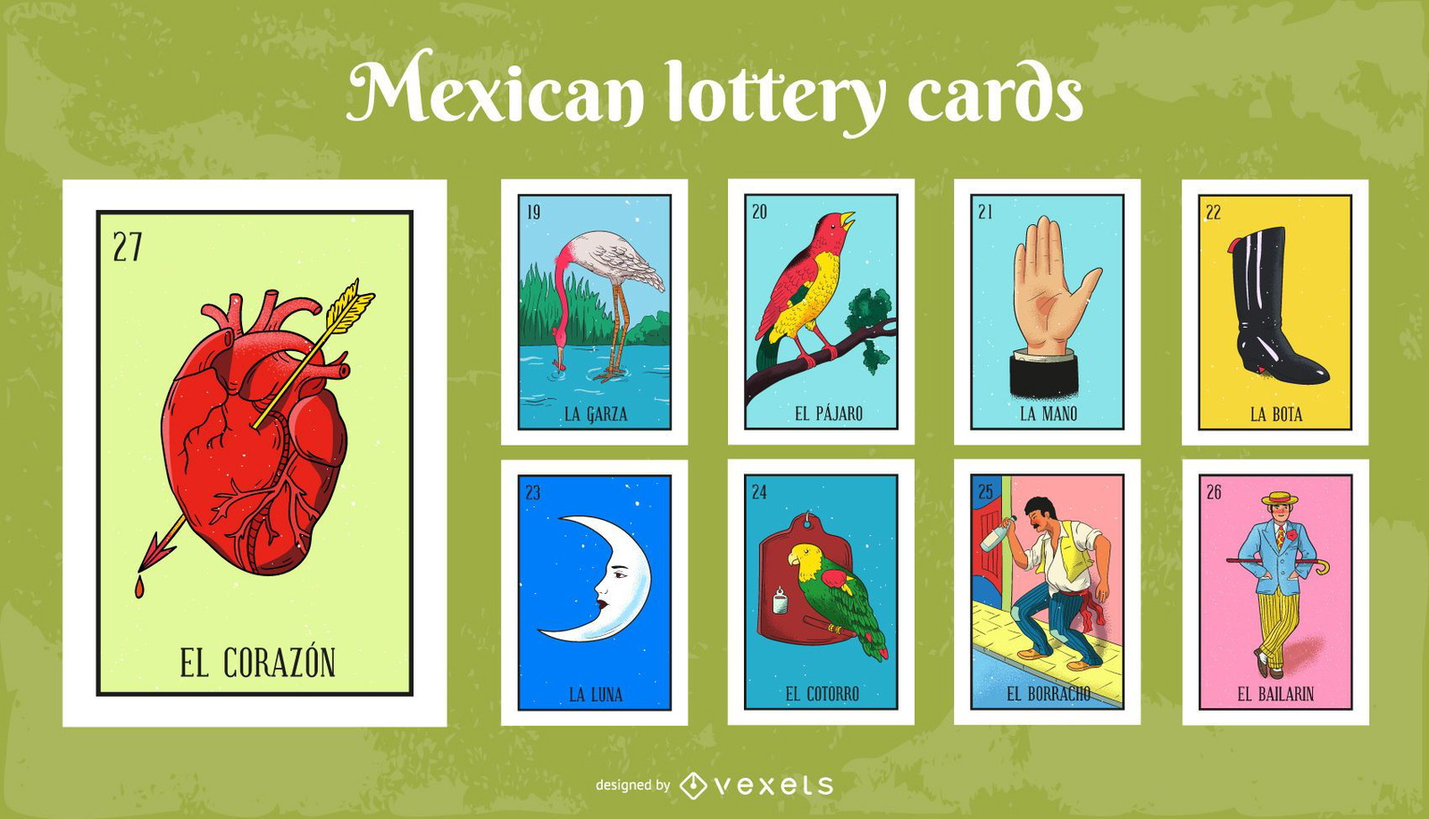Loteria Vector &amp;amp; Graphics To Download within Free Printable Loteria Card Generator