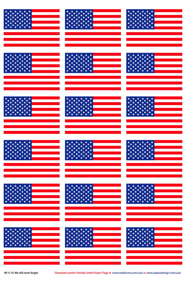 Made In Usa #1768005 throughout Free Printable Printable American Flag