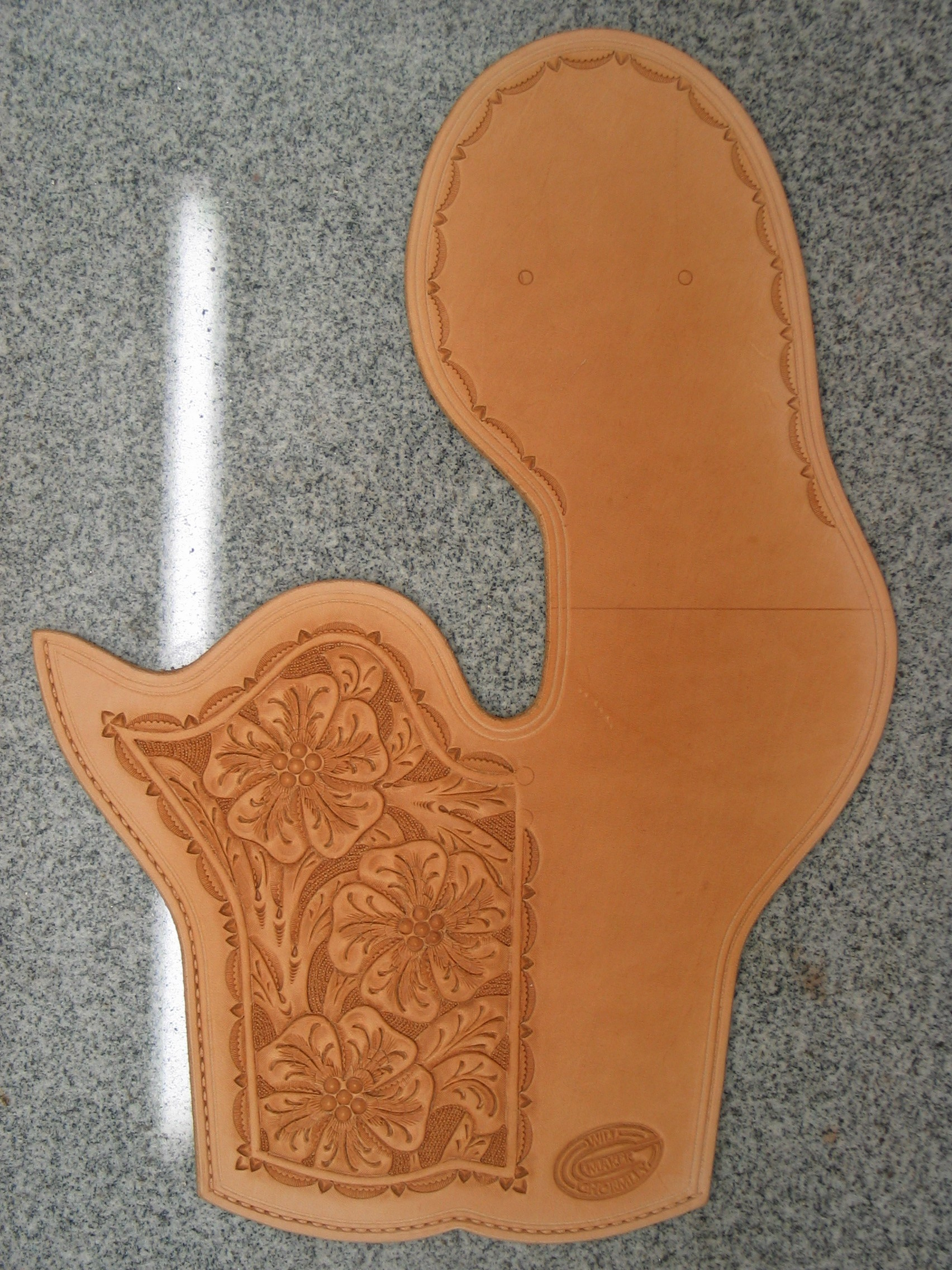 Making &amp;quot;Hand Of God&amp;quot; Rig And Pattern regarding Free Printable Leather Holster Patterns