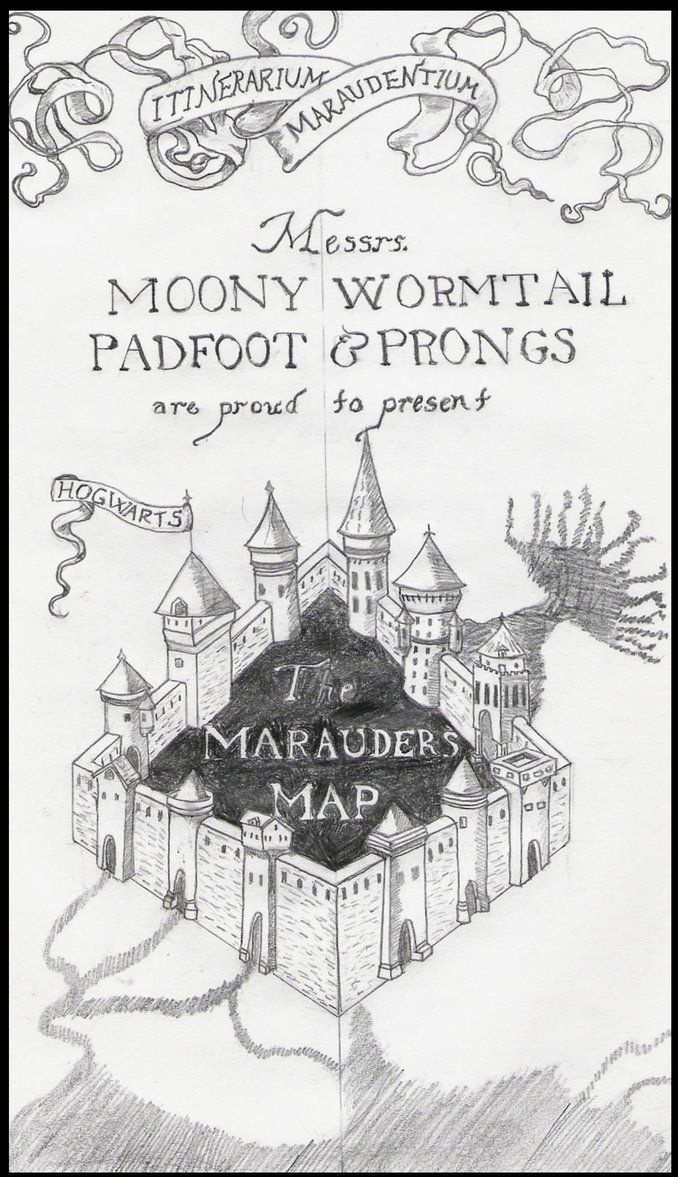 marauders mapadelbrand on deviantart intended for free printable marauders map coloring page Marauder'S Mapadelbrand On Deviantart intended for Free Printable Marauders Map Coloring Page