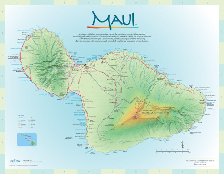 Free Printable Map of Maui Free Printable Map of Maui