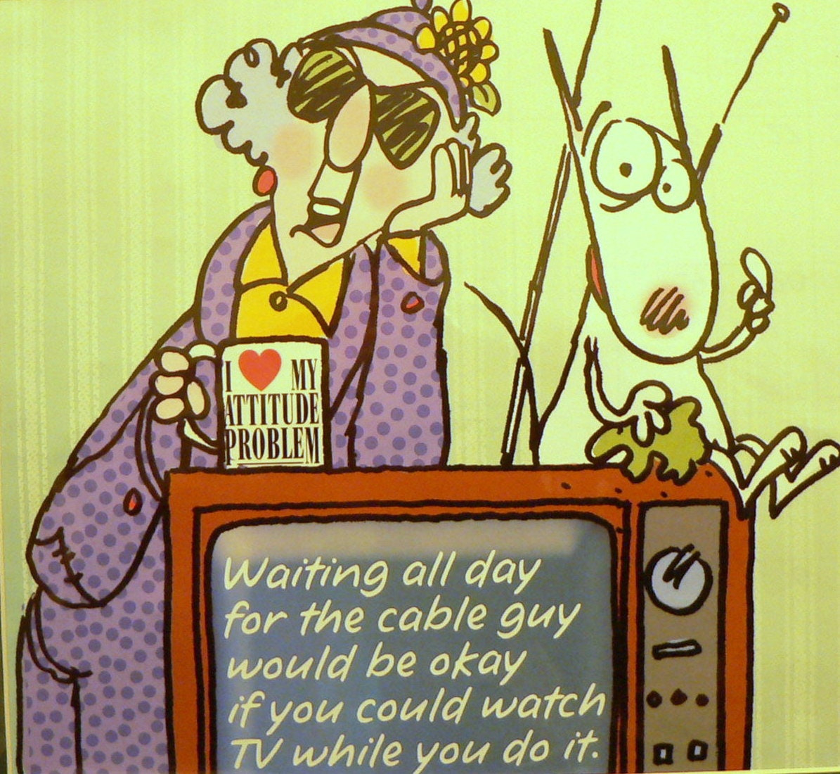 Maxine Comic Matted 11X14 Print within Free Printable Valentine Maxine Cartoons