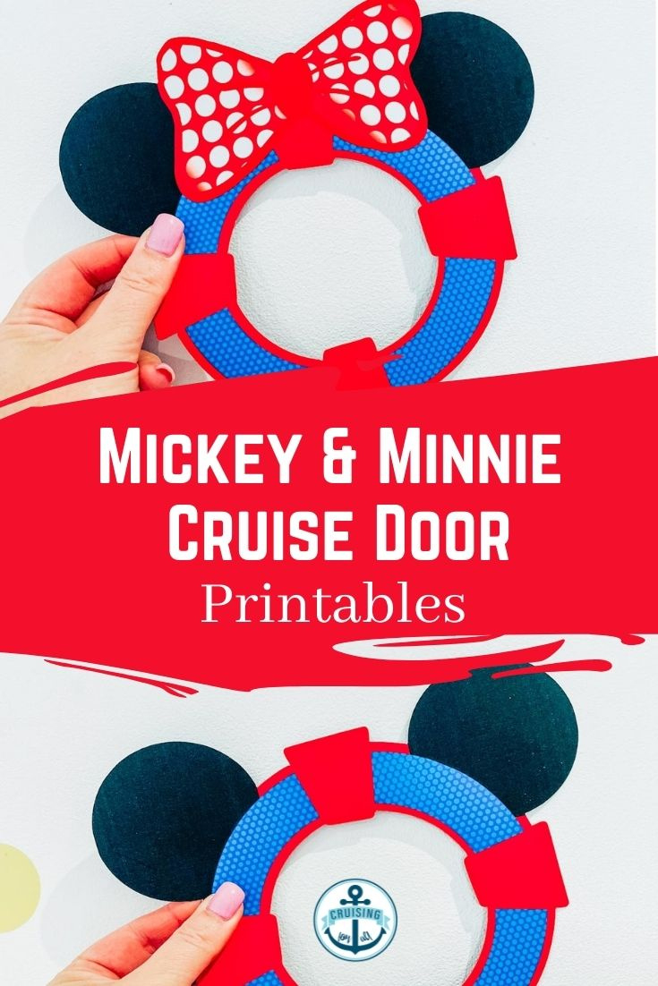 Mickey And Minnie Cruise Door Free Printables - Cruising With Kids with Free Disney Door Printables