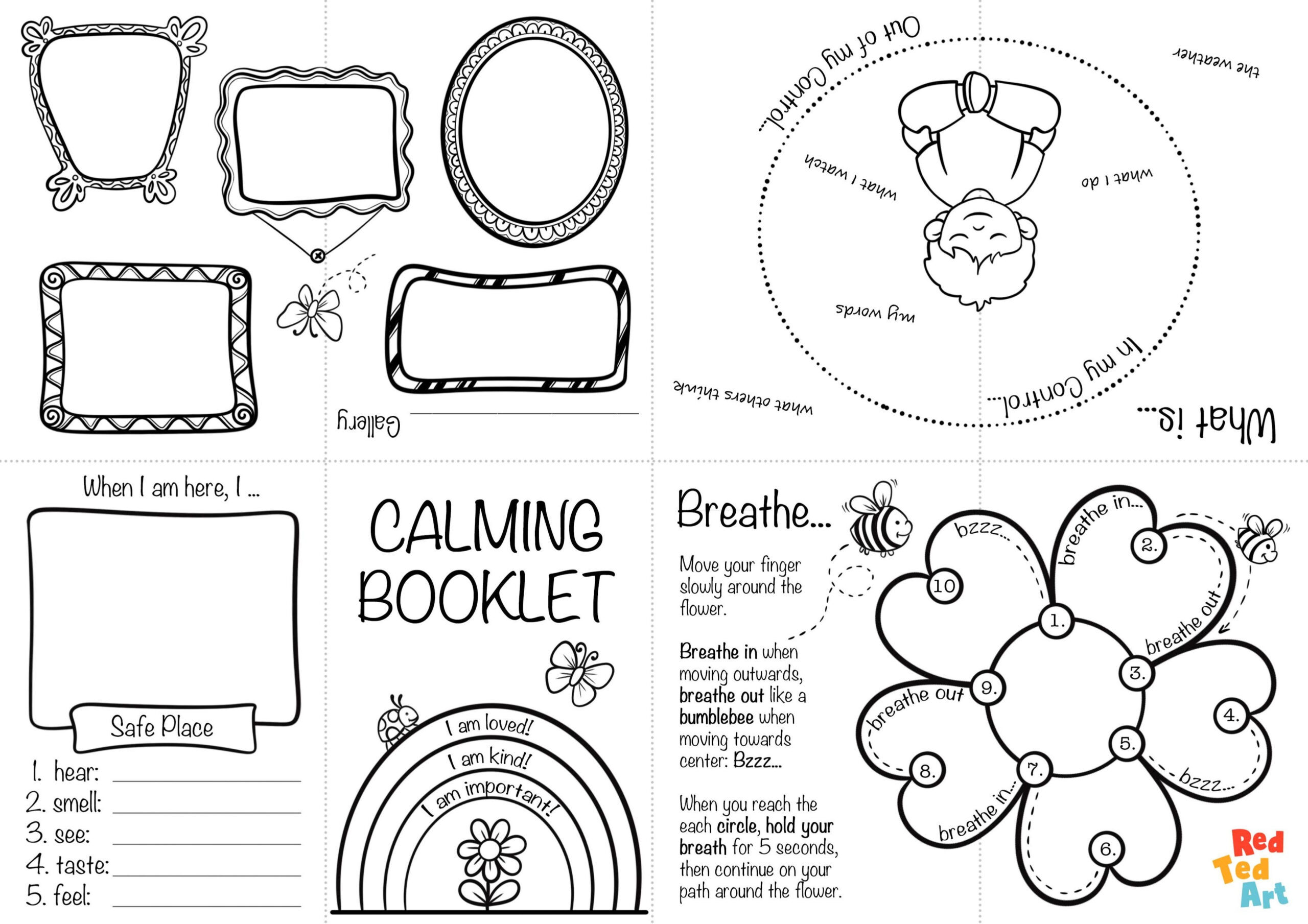 Mindfulness Activity Booklet | Learning Resources Uk regarding Free Mindfulness Printables