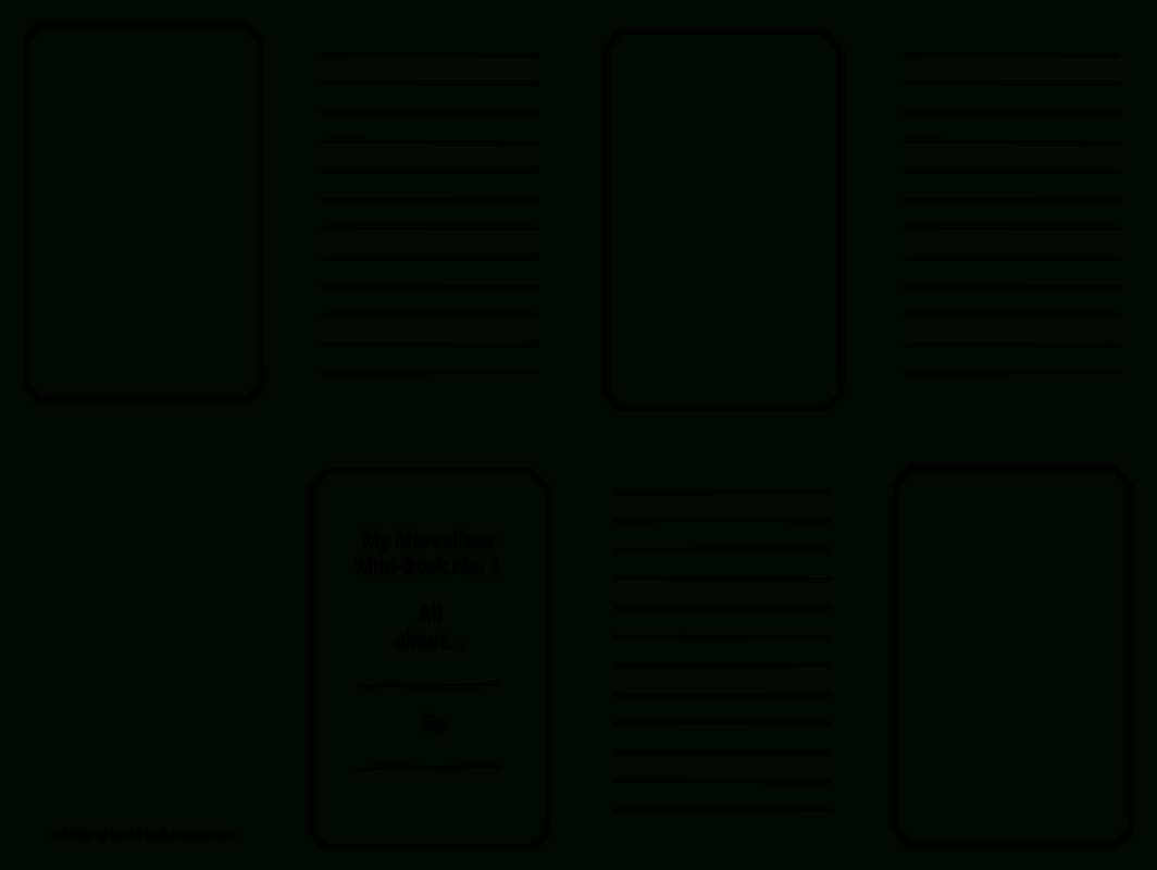Mini Books in Free Mini Book Template