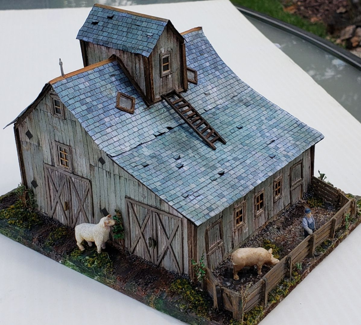 Model Train Printable Buildings - Model Railroad Layouts intended for Free Printable Model Railway Building Kits