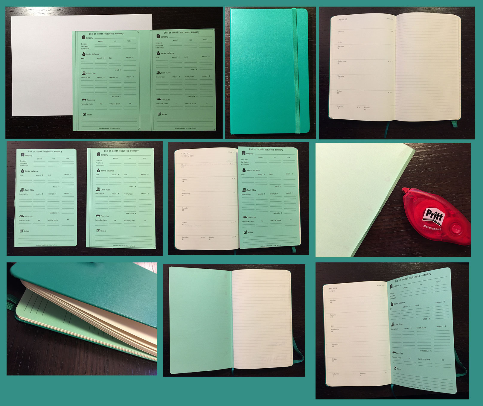 Moleskine 12 Month Weekly Hack For Company Business Needs with regard to Moleskine Com Templates Free Contents