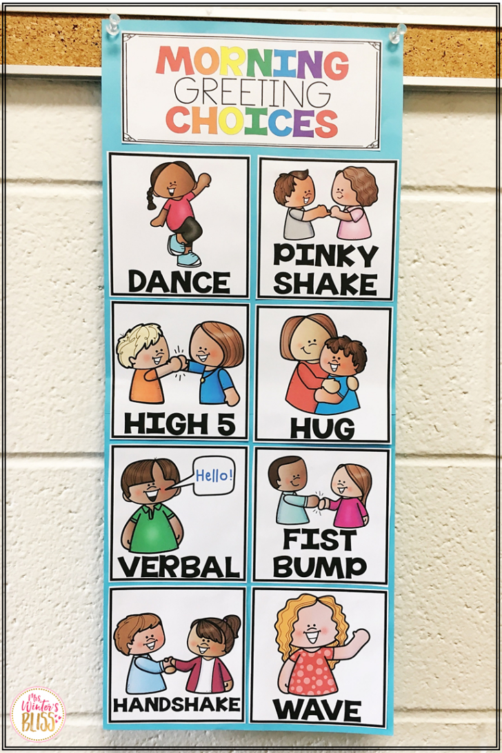 Free Printable Morning Greeting Signs