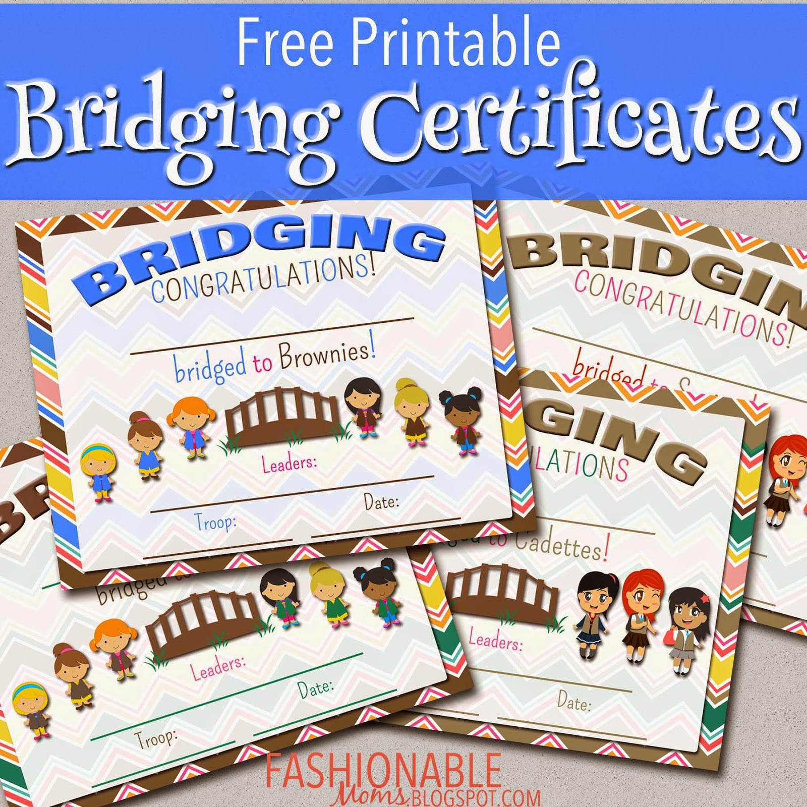 My Fashionable Designs: Free Printable Bridging Certificates within Free Bridging Certificate Printable