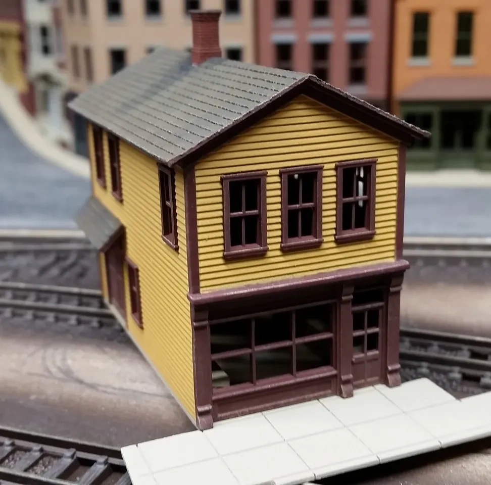 N Scale Buildingchris Schmuck | Download Free Stl Model in Free N Gauge Printable Buildings