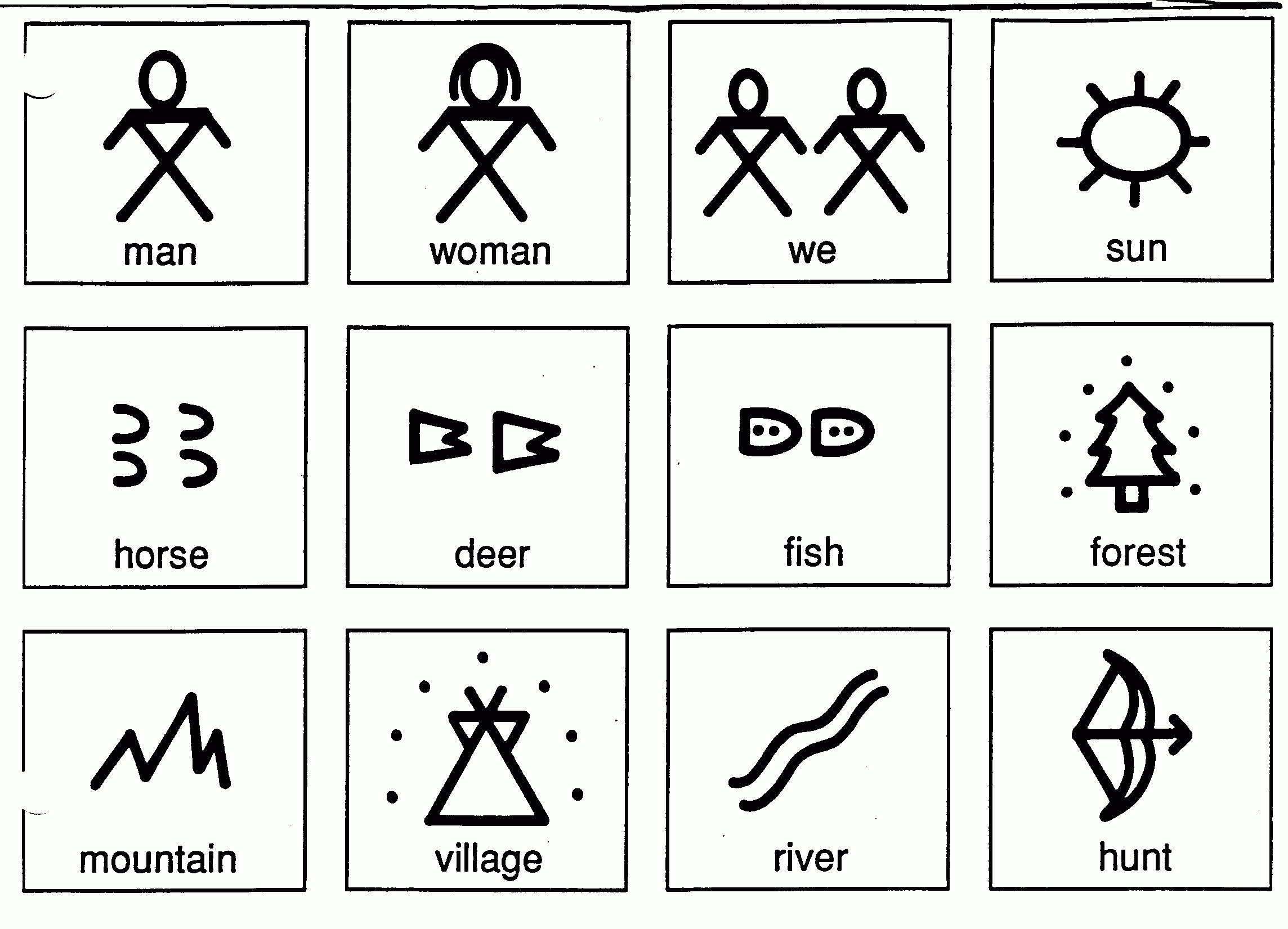 Native American Symbols: 24 First Nations Symbols Ideas To Save for Free Native American Symbols Printables