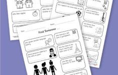 New Ice Breaker Printables for Activityvillage Co Uk Free Printables