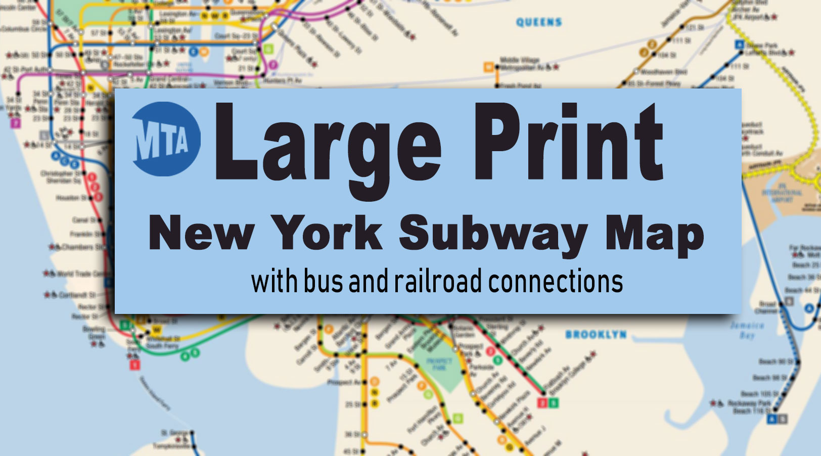 New York City Subway Map For Large Print Viewing And Printing inside Free Printable Nyc Subway Map