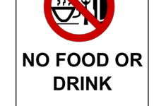 No Food Or Drink Signs | Poster Template throughout Free Printable Non Potable Water Signs