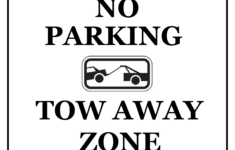 No Parking Signs | Poster Template within Template Free Free Printable No Parking Signs