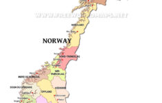 Norway Maps -Freeworldmaps with Free Printable Map Of Norway