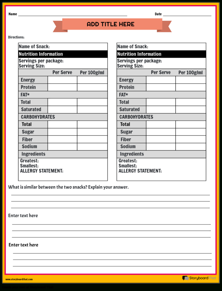 Free Nutrition Printables Free Nutrition Printables