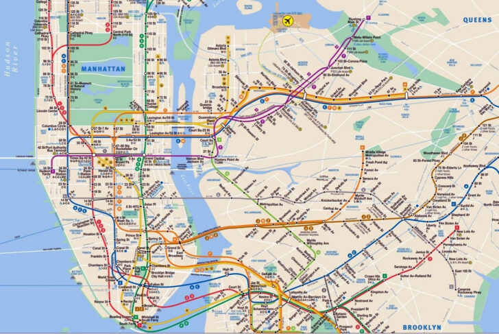 Free Printable Nyc Subway Map
