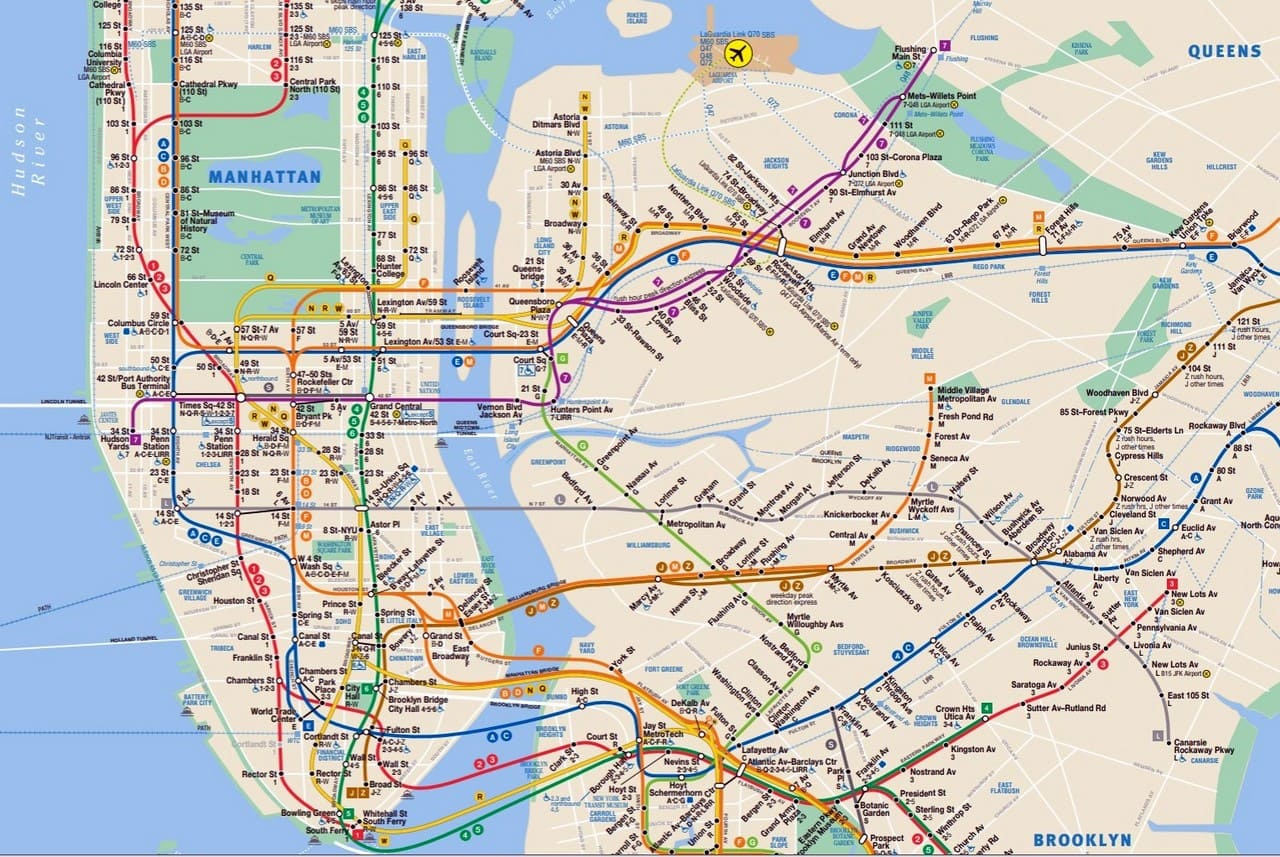 Nyc Subway Map | Apps, Tips, Free Maps, Schedule, Omny pertaining to Free Printable Nyc Subway Map